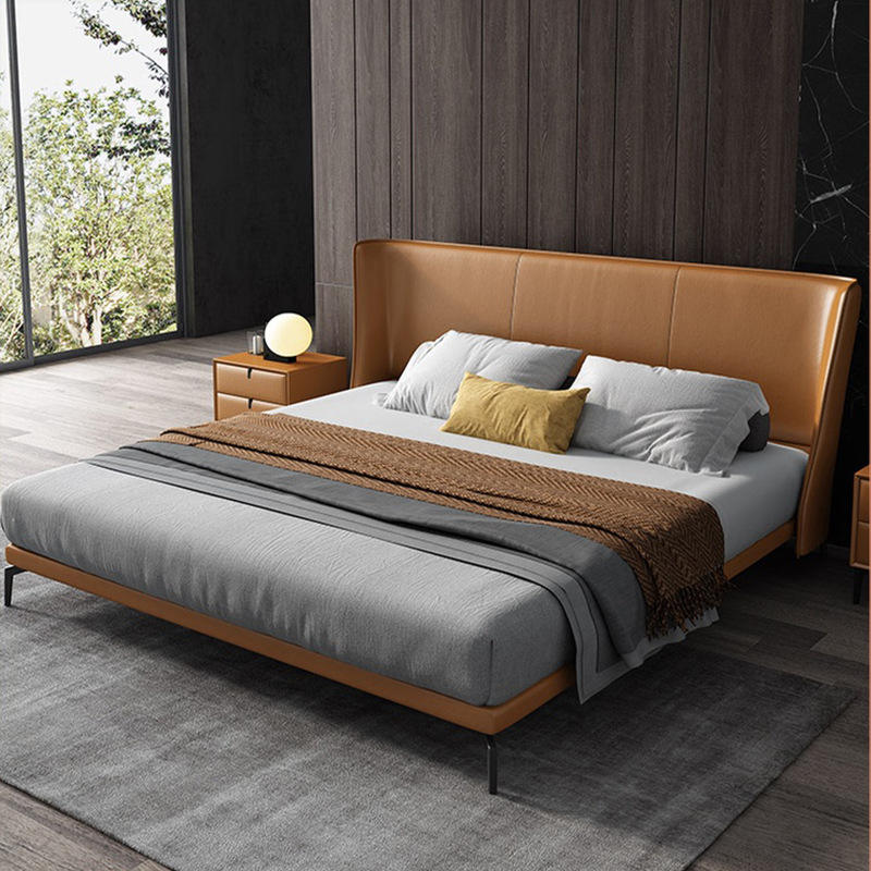Italian Leather Beds