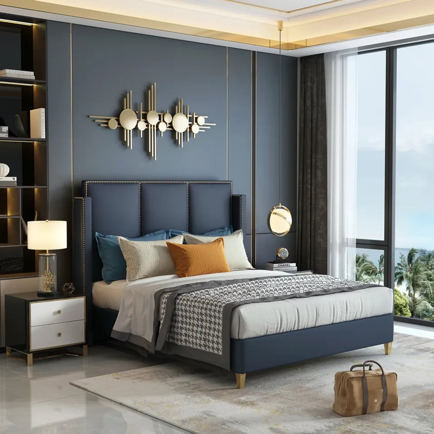 Leather Beds