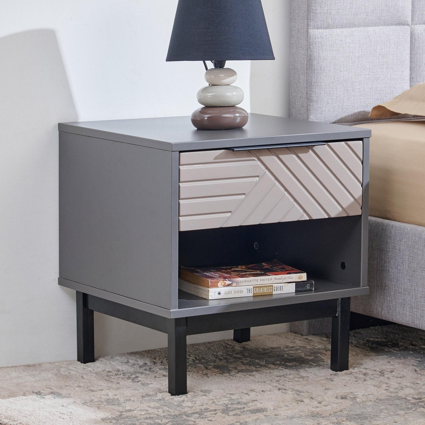 Stratos Modern Bedside Table