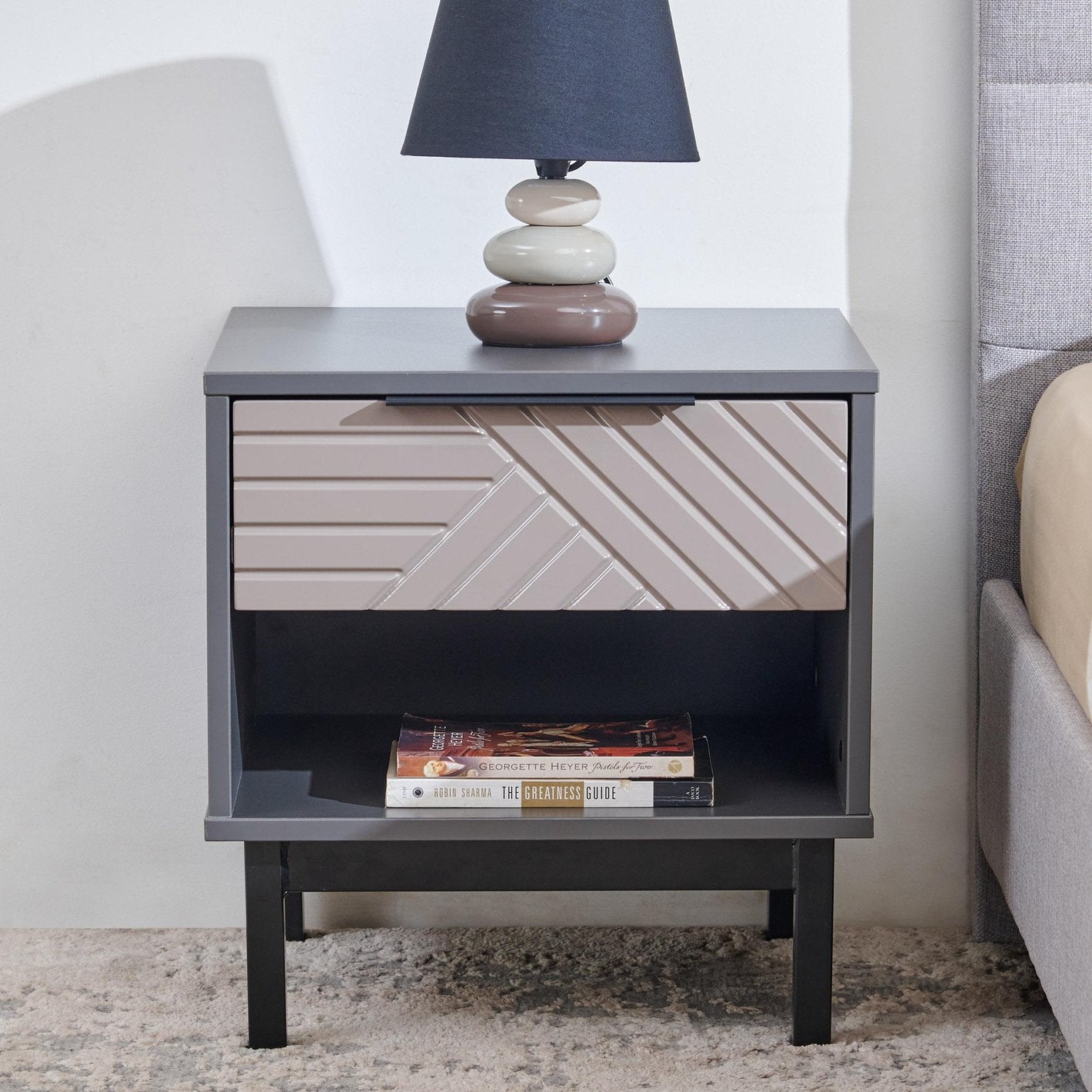 Stratos Modern Bedside Table