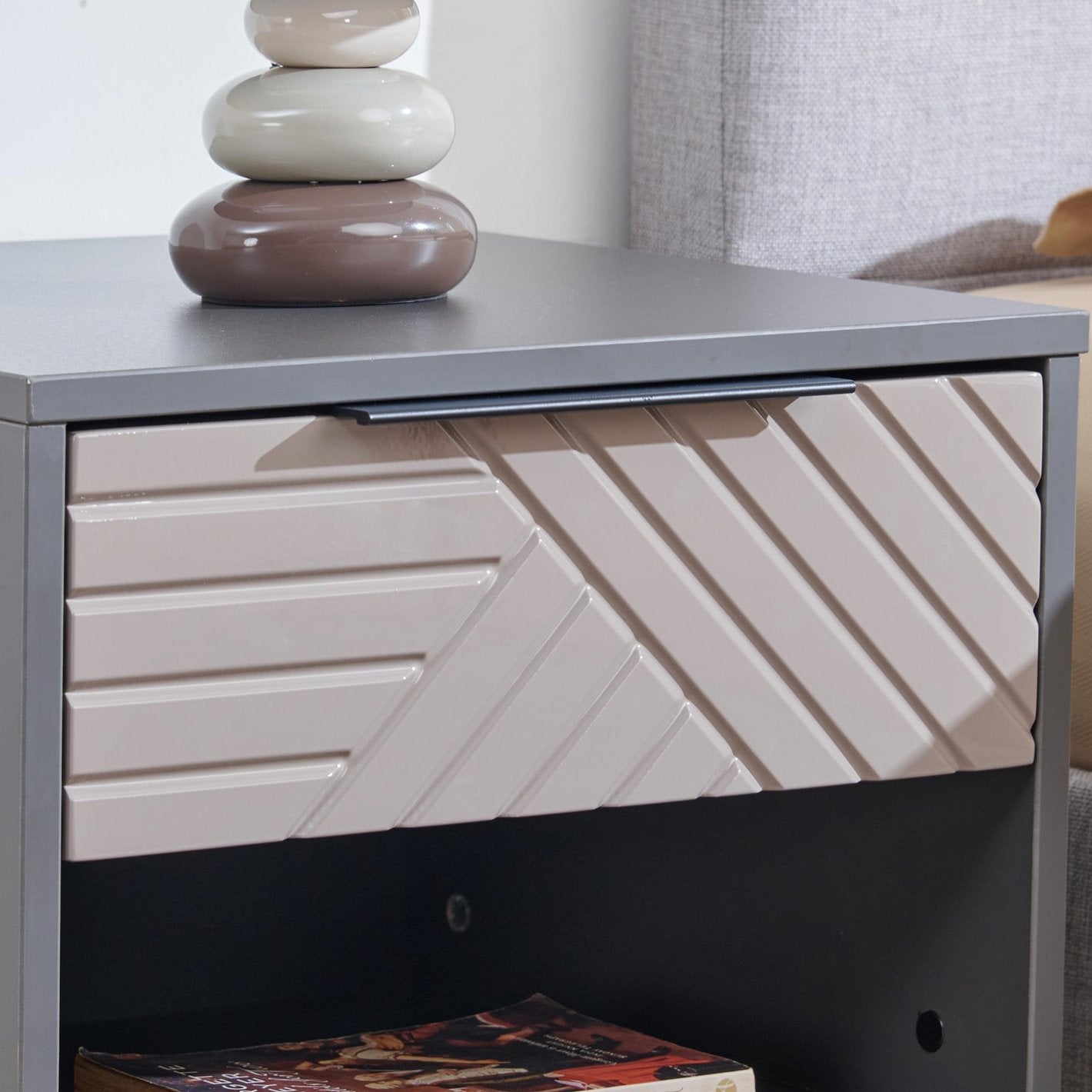 Stratos Modern Bedside Table