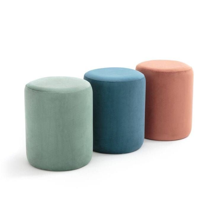 Amber Luxe Velvet Pouffe