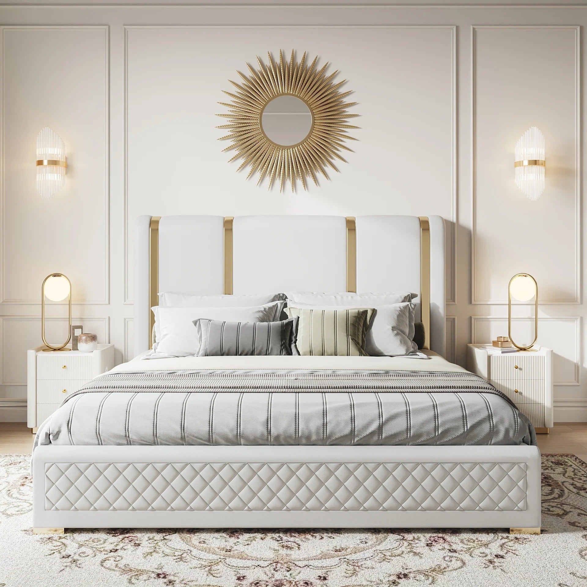 Aurion Imperial Premium Upholstered Bed