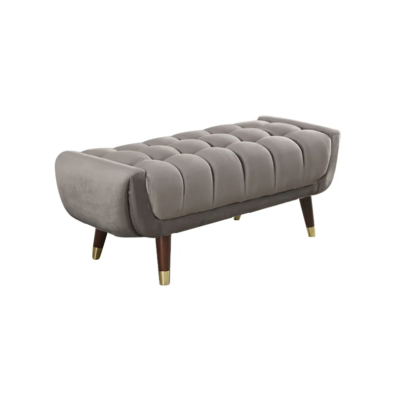 Cloud Tuft Velvet Upholstered Bench