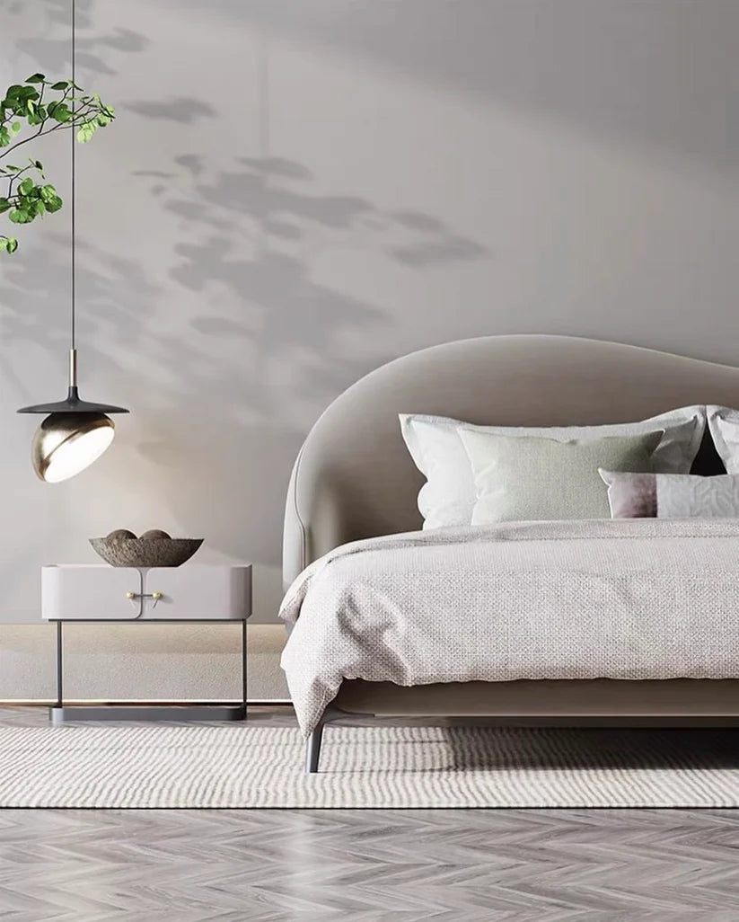 Nera Premium Upholstered Bed Without Storage