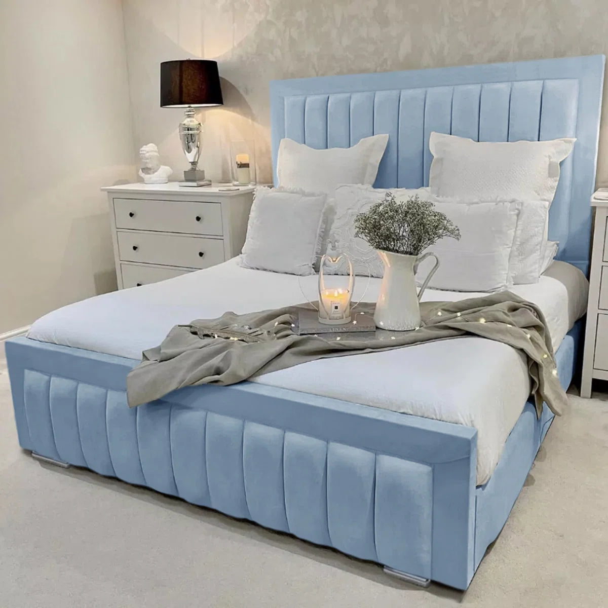 SkyeLane Soft Upholstered Bed