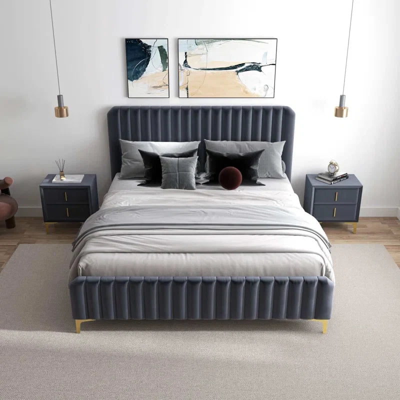 Noirline Premium Upholstered Bed