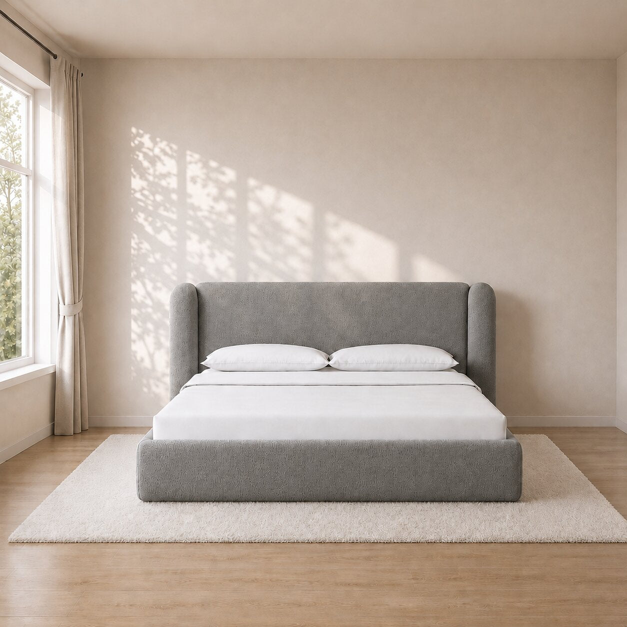 Zephyr Haven Upholstered Bed In Fabric