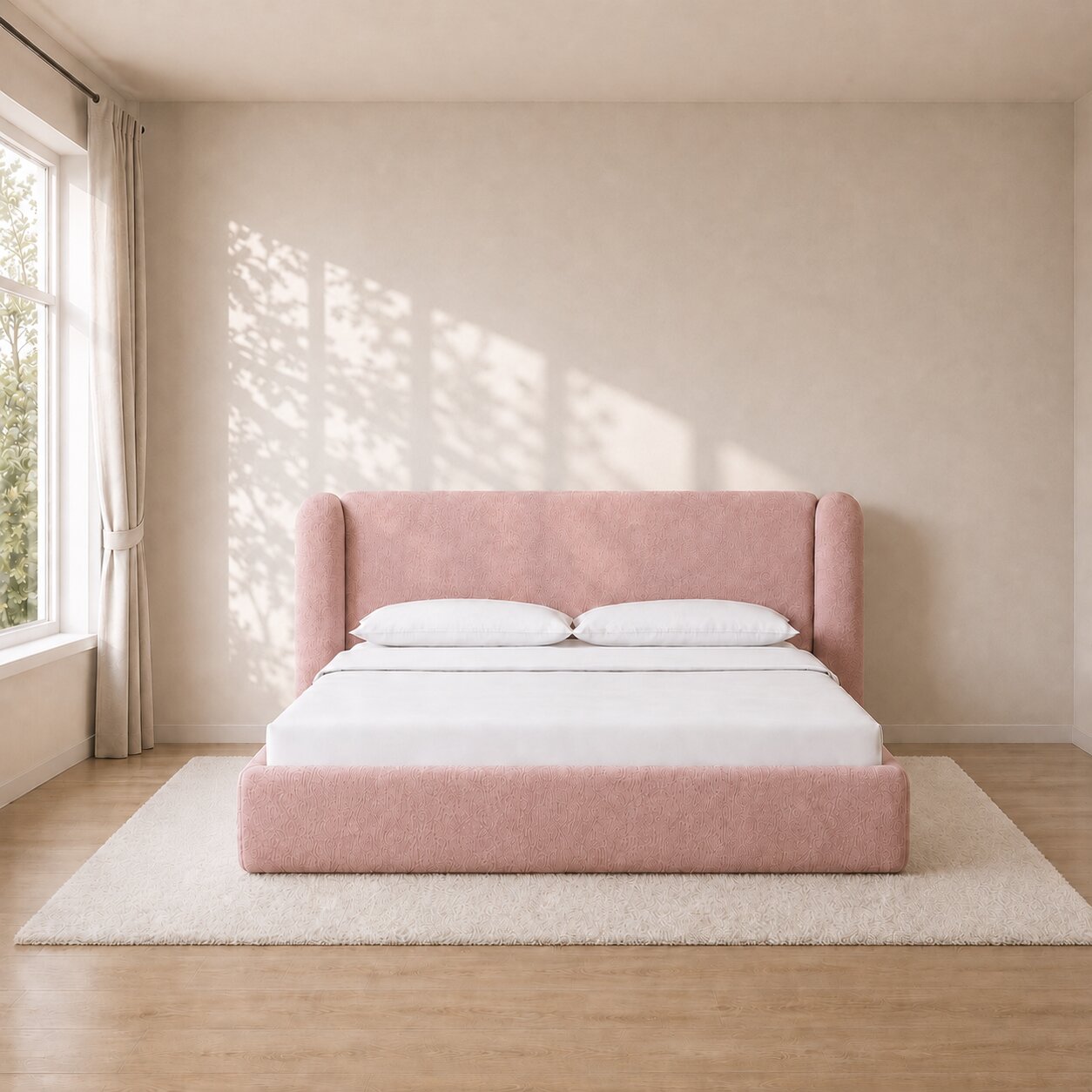 Zephyr Haven Upholstered Bed In Fabric