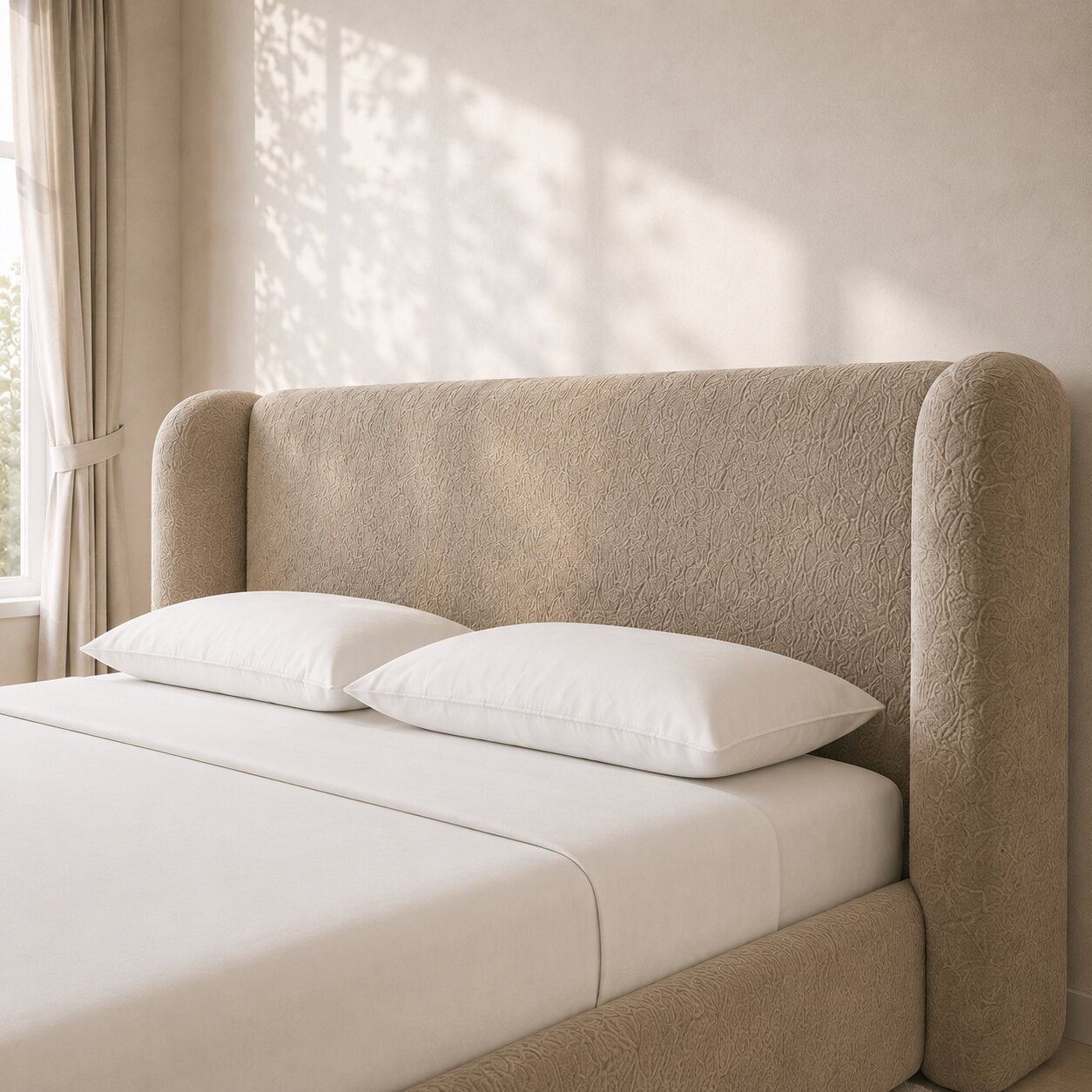 Zephyr Haven Upholstered Bed In Fabric