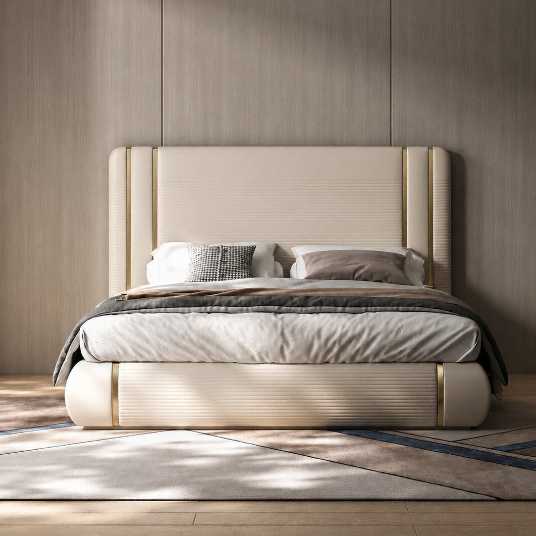 Classo Luxury Upholstered Bed In Leatherette