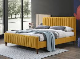 Fleecy Upholstered Bed