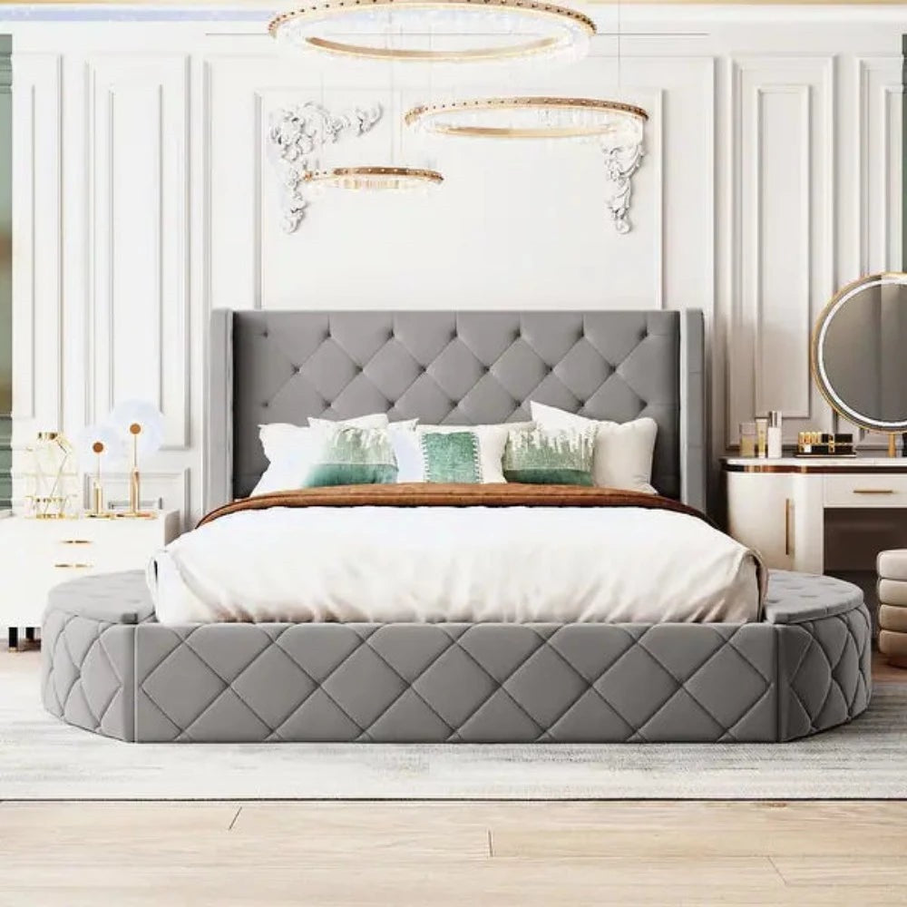 Lux Luxury Upholstered Bed