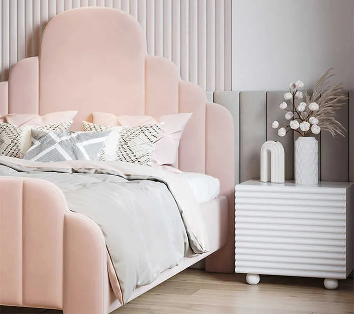 Treasure Upholstered Bed Without Storage
