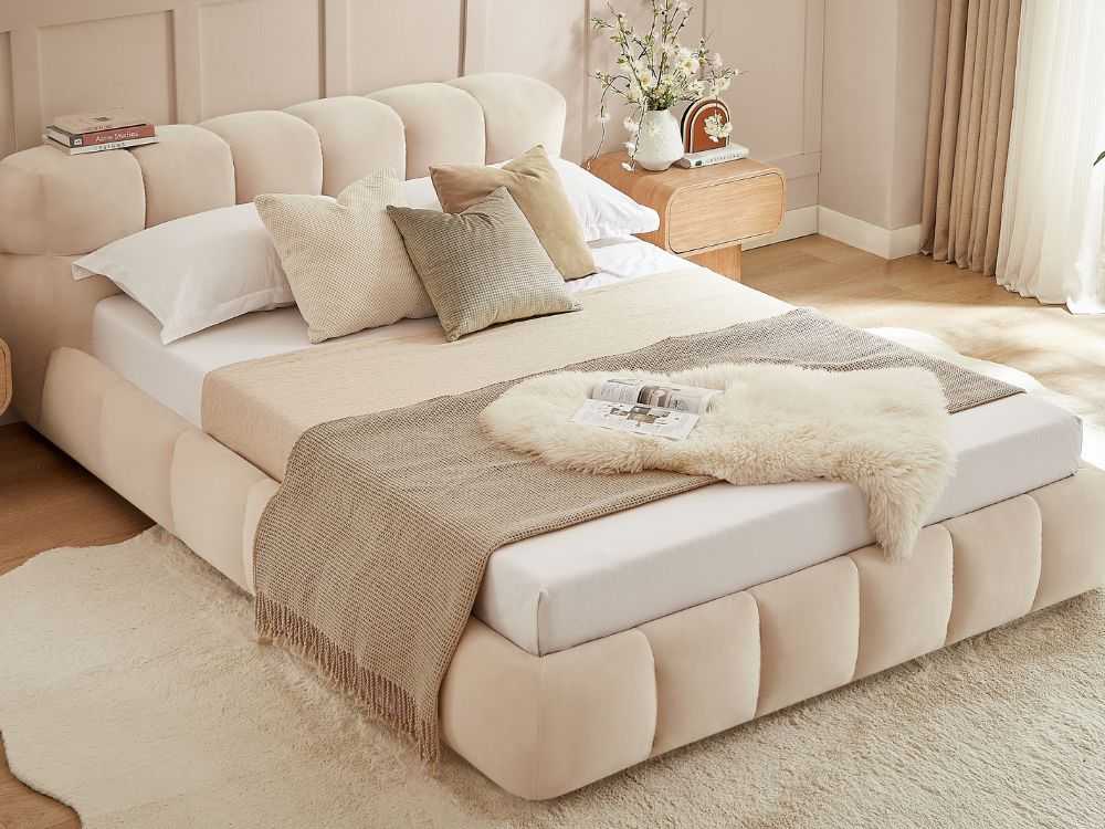 CieloSleep Elegance Edition Upholstered Bed