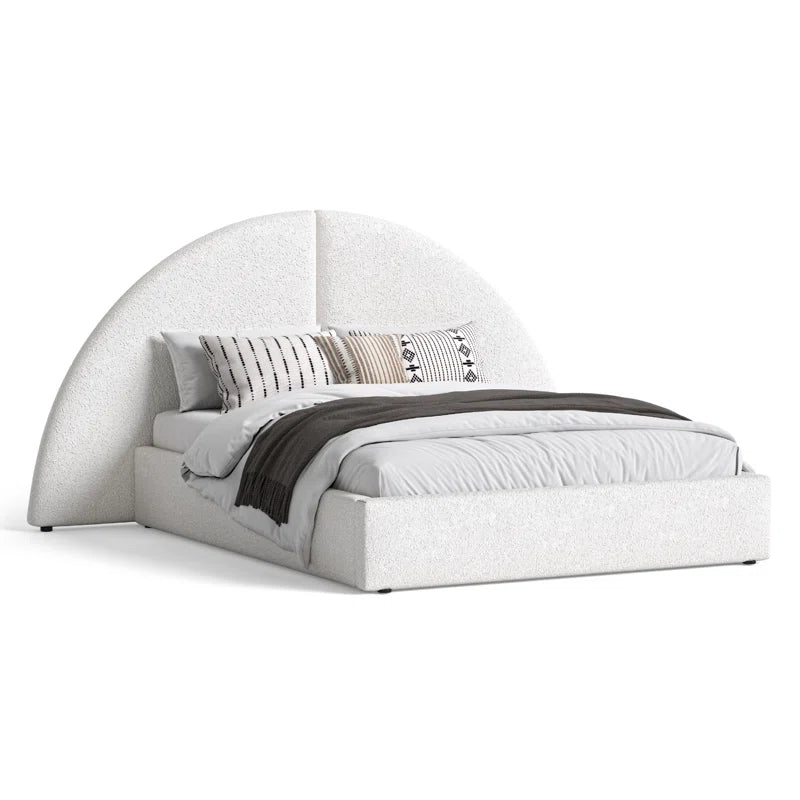 Raiser Arc Headboard Upholstered Bed