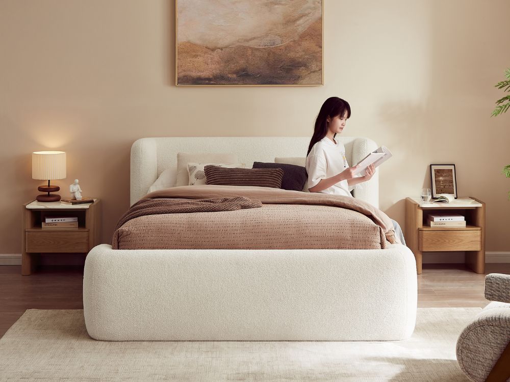 Elysian Rest Ultra-Lux Upholstered Bed