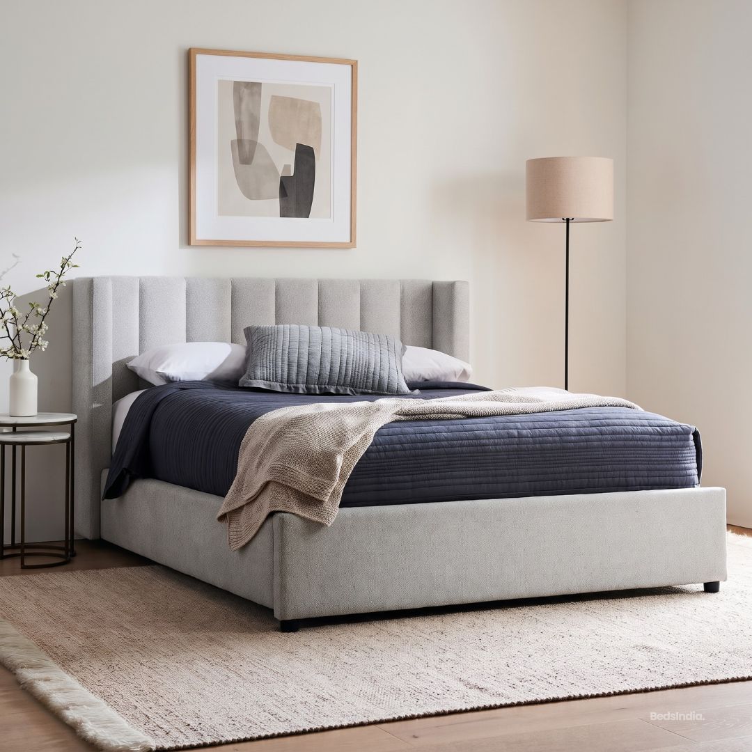 Nova Vertical Channel Tufted Upholstered In Premium Fabric