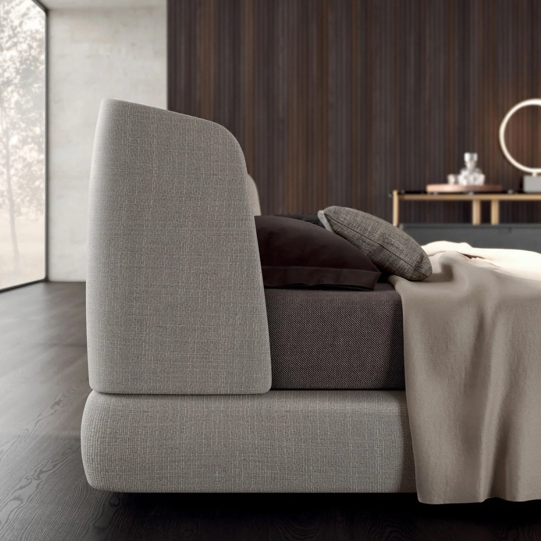 Orren Curve Edge Upholstered Bed