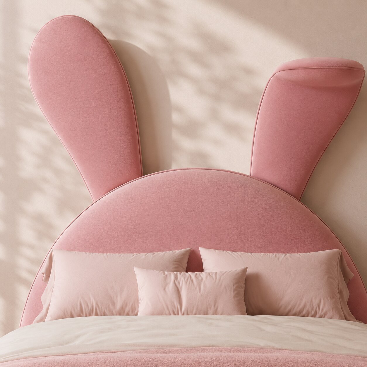 Rabbit Lux Premium Upholstered Kids Bed