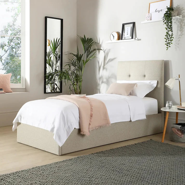 Miranda Premium Fabric Single Bed