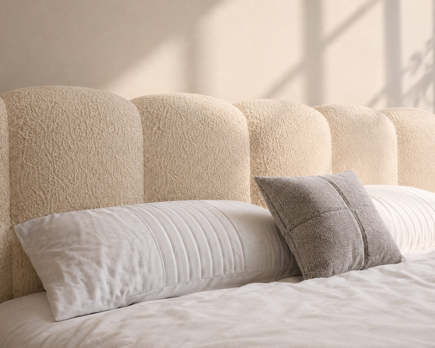 Snuggle Foam Premium Upholstered Bed