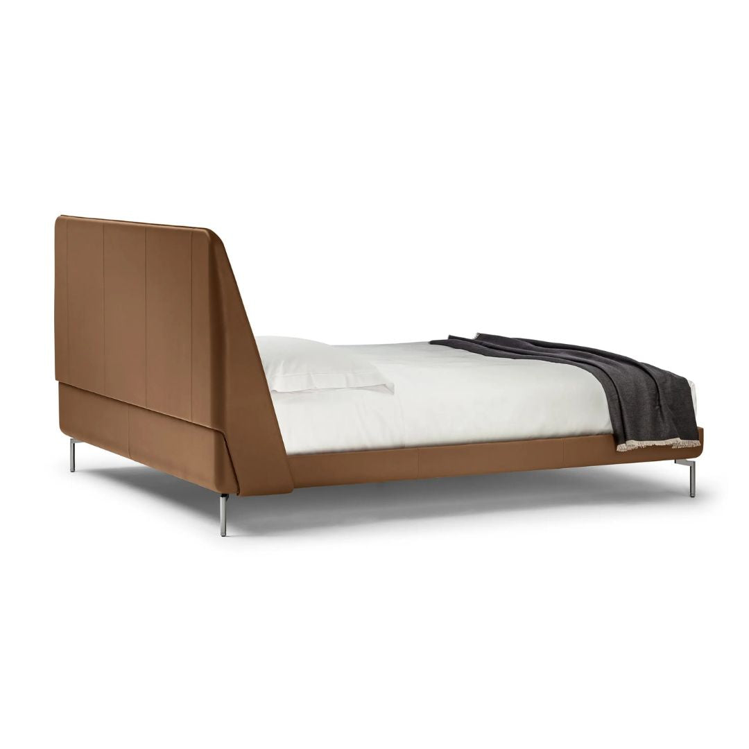 Poltrona Frau Coupe Italian Leather Bed