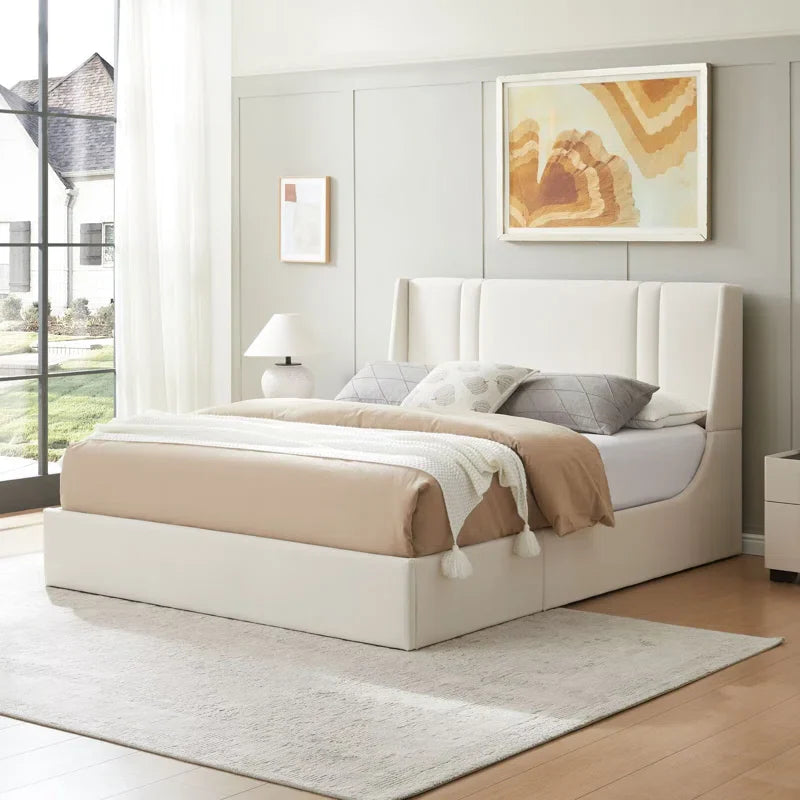Aeris Lift Upholstered Bed