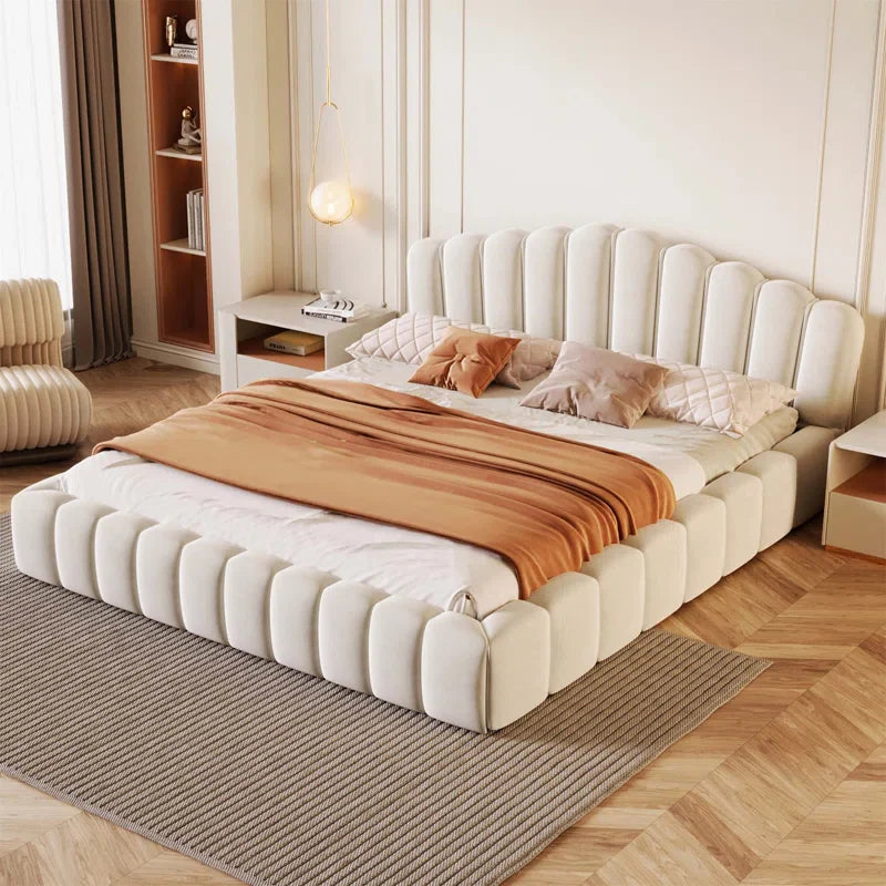Shellora Cloud Upholstered Bed