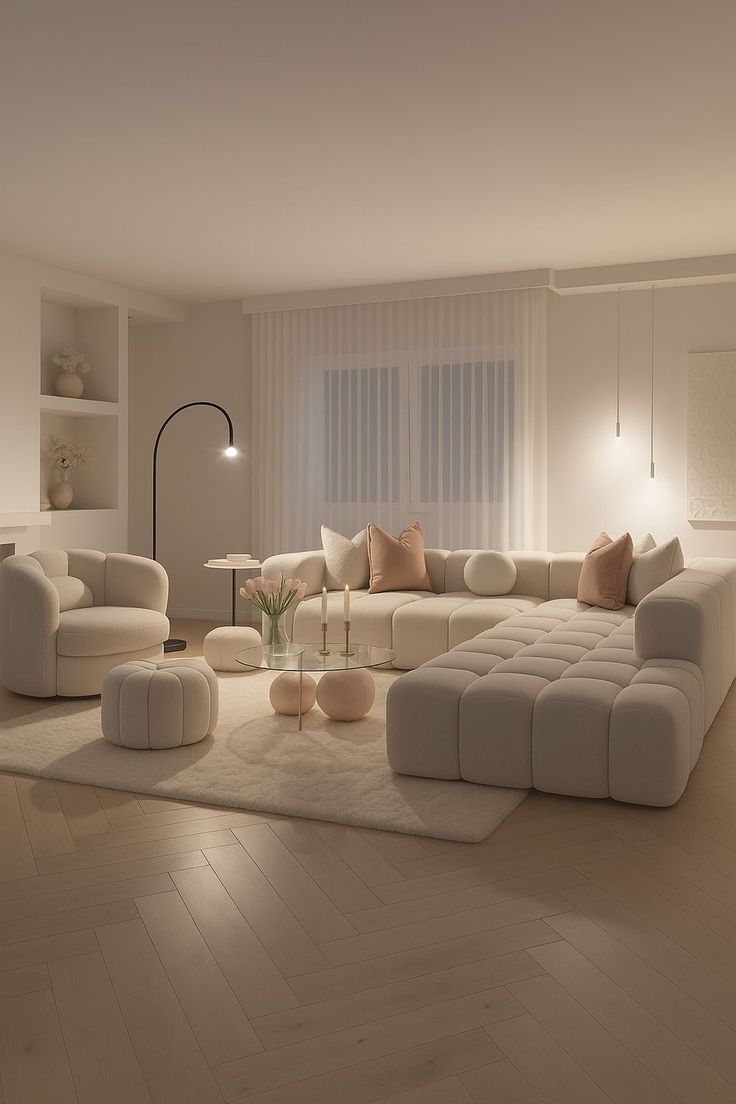 Cloud Tuft Luxe Sectional Sofa