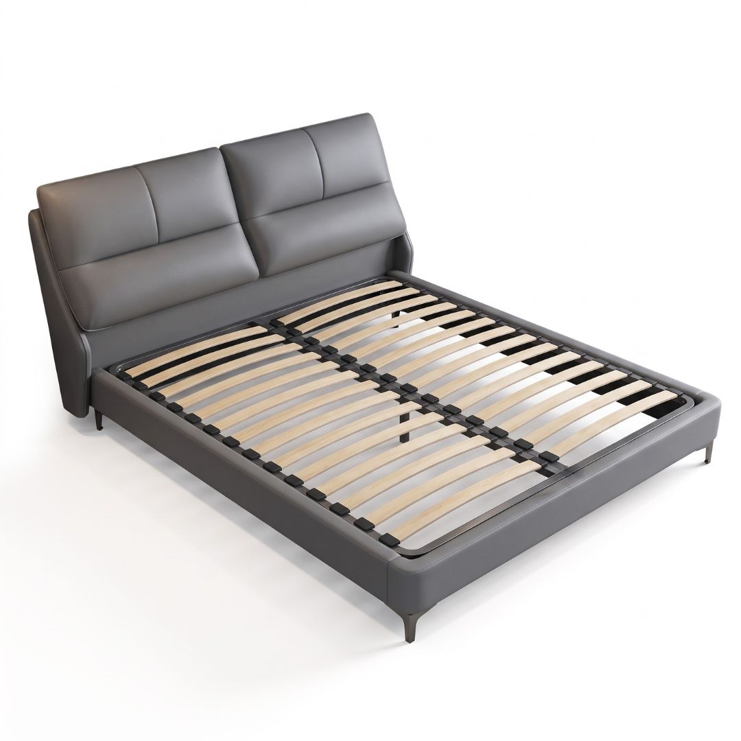 Zensa Cloud Sleek Upholstered Bed In Leatherette