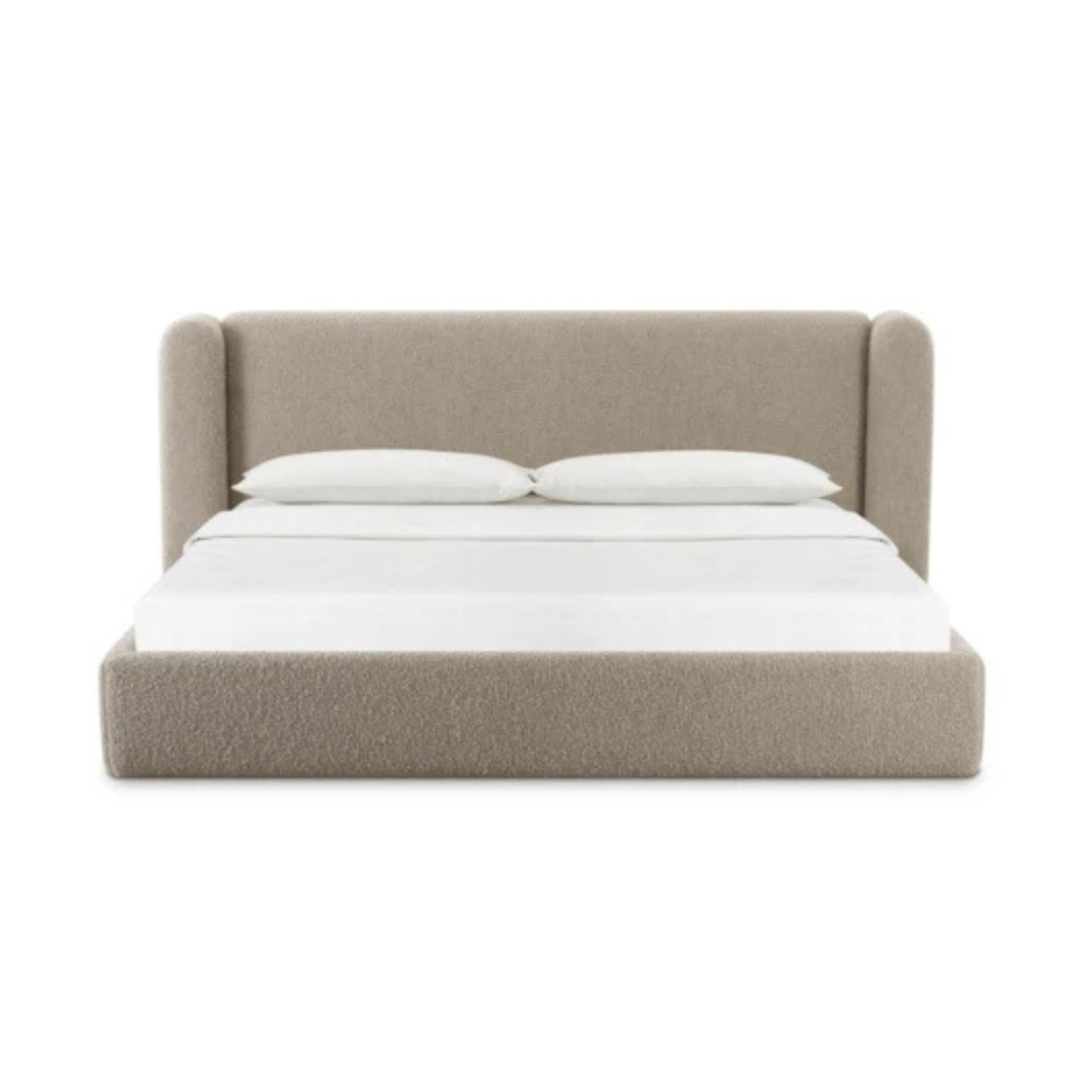Zephyr Haven Upholstered Bed In Premium Fabric