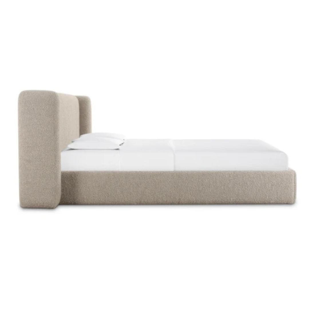 Zephyr Haven Upholstered Bed In Premium Fabric