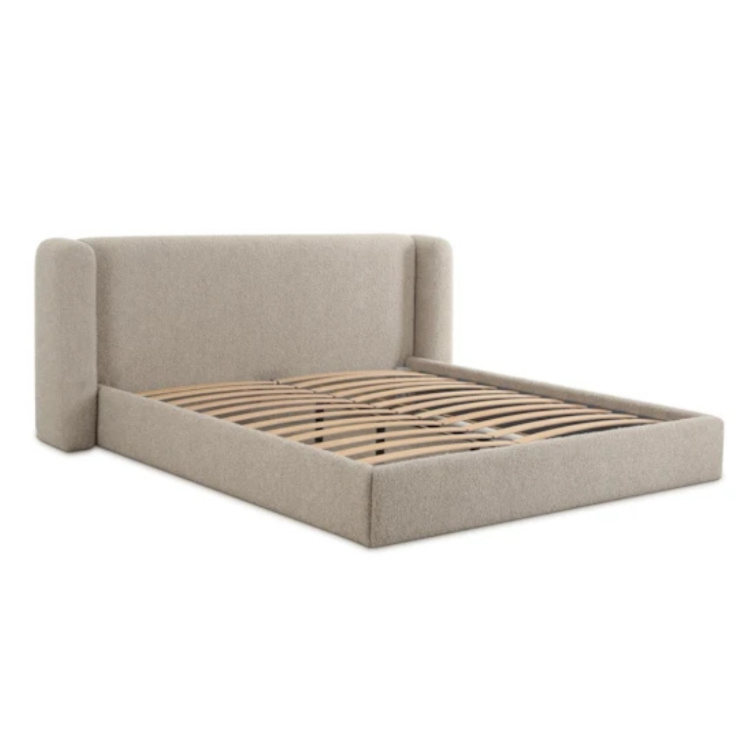 Zephyr Haven Upholstered Bed In Premium Fabric
