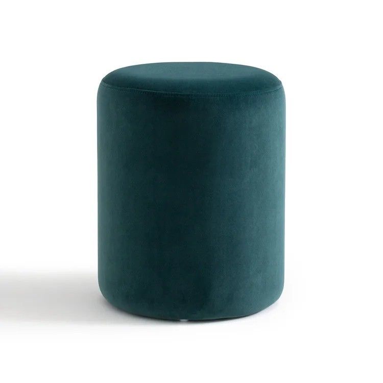 Amber Luxe Velvet Pouffe