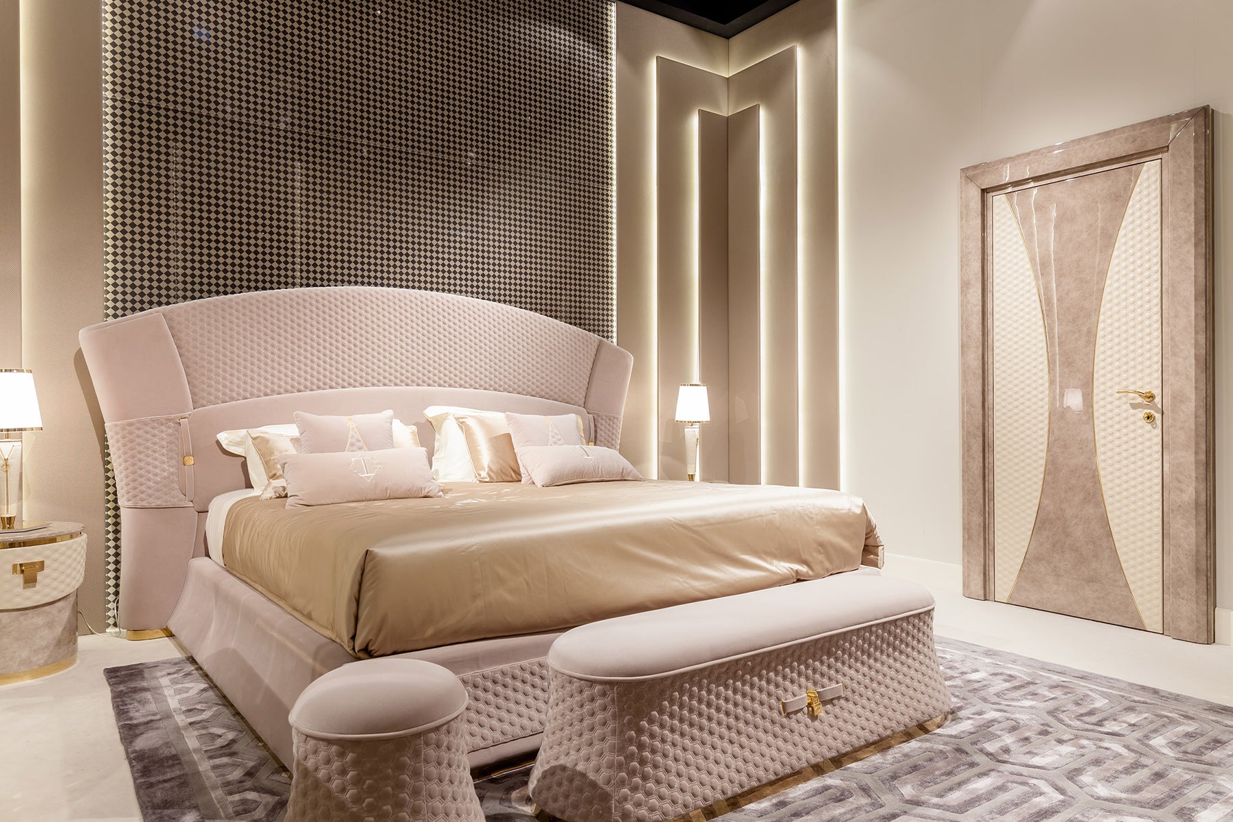 Deco Premium Upholstered Bed