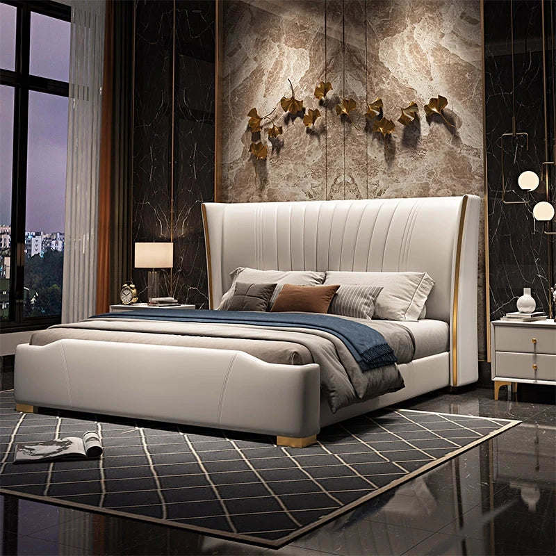 Lexis Pro Luxury Upholstered Bed In Leatherette