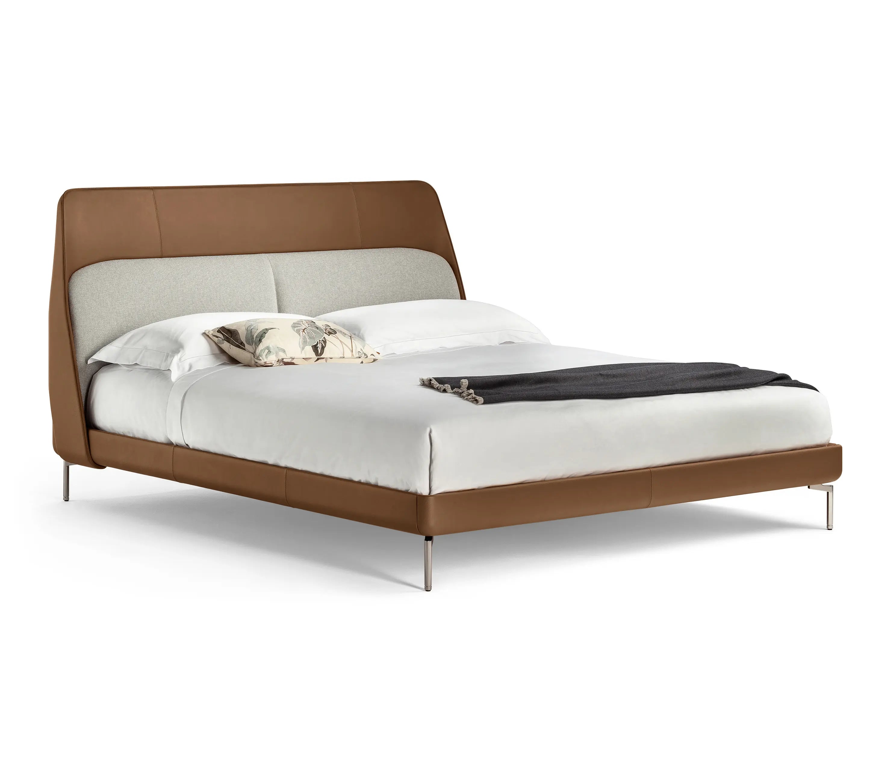Poltrona Frau Coupe Italian Leather Bed
